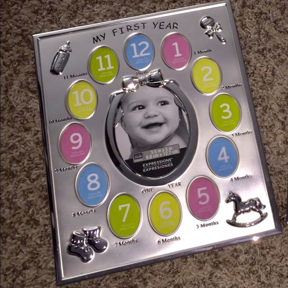 My first year photo frame